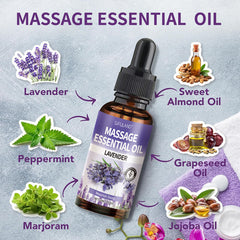 Lavender Massage Essential Oil 60ml